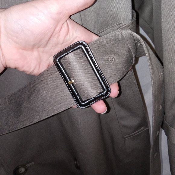 Lauren Ralph Lauren Trench Coat 48R Tan Removable Liner Belted Mens XL Old Money - Picture 4 of 15